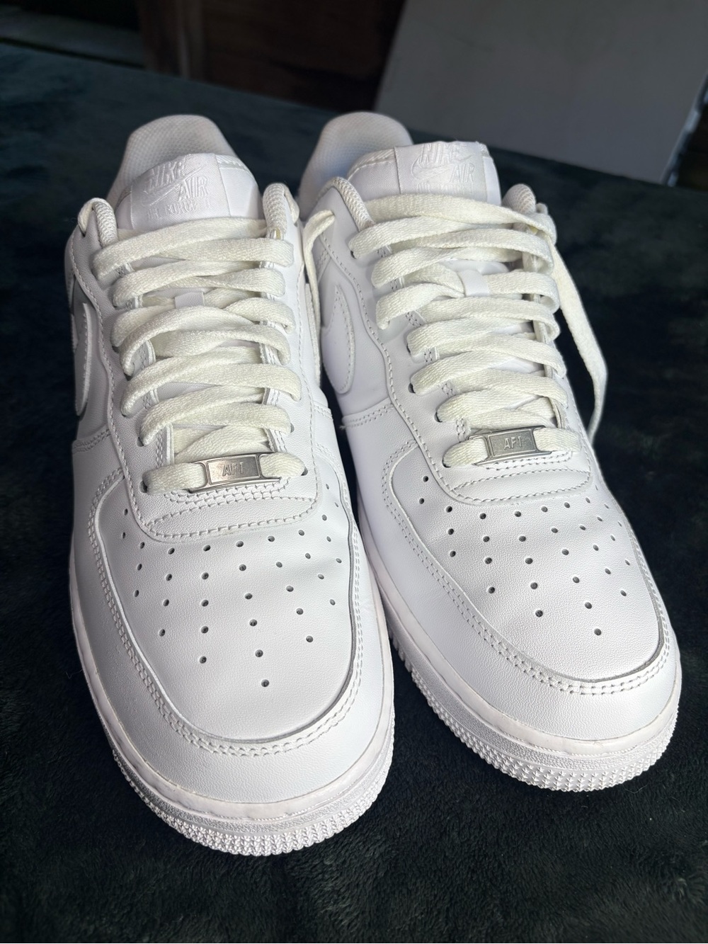 Nike Air Force 1 ‘07 Low Triple White Men’s Size 11 CW2288-111 Clean AF1